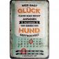 Preview: Blechschild "Glück anfassen" 20 x 30 - Kalender