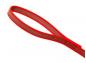 Preview: gummierte Leine 12mm breit von Mystique®, rot, 1m
