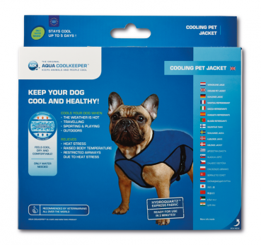 Preview: Kühlweste / Aqua Coolkeeper Cooling Pet Jacket