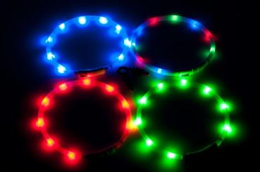 Visio Light LED Schlauchhalsband / Leuchthalsband