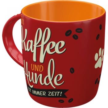 Tasse "Kaffee und Hunde"